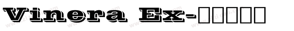 Vinera Ex字体转换